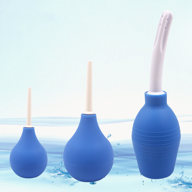 Male Anal Vaginal Bulb Douche Enema Rectal Colonic Irrigation Syringe Cleaner