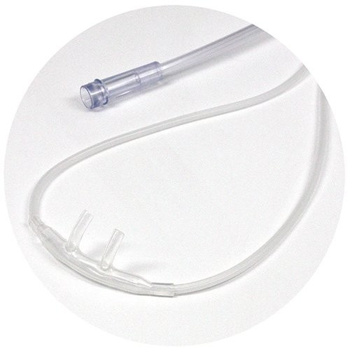 Sunset Healthcare Solutions 5pk 4Ft Soft Adult Oxygen Nasal Cannula Clear