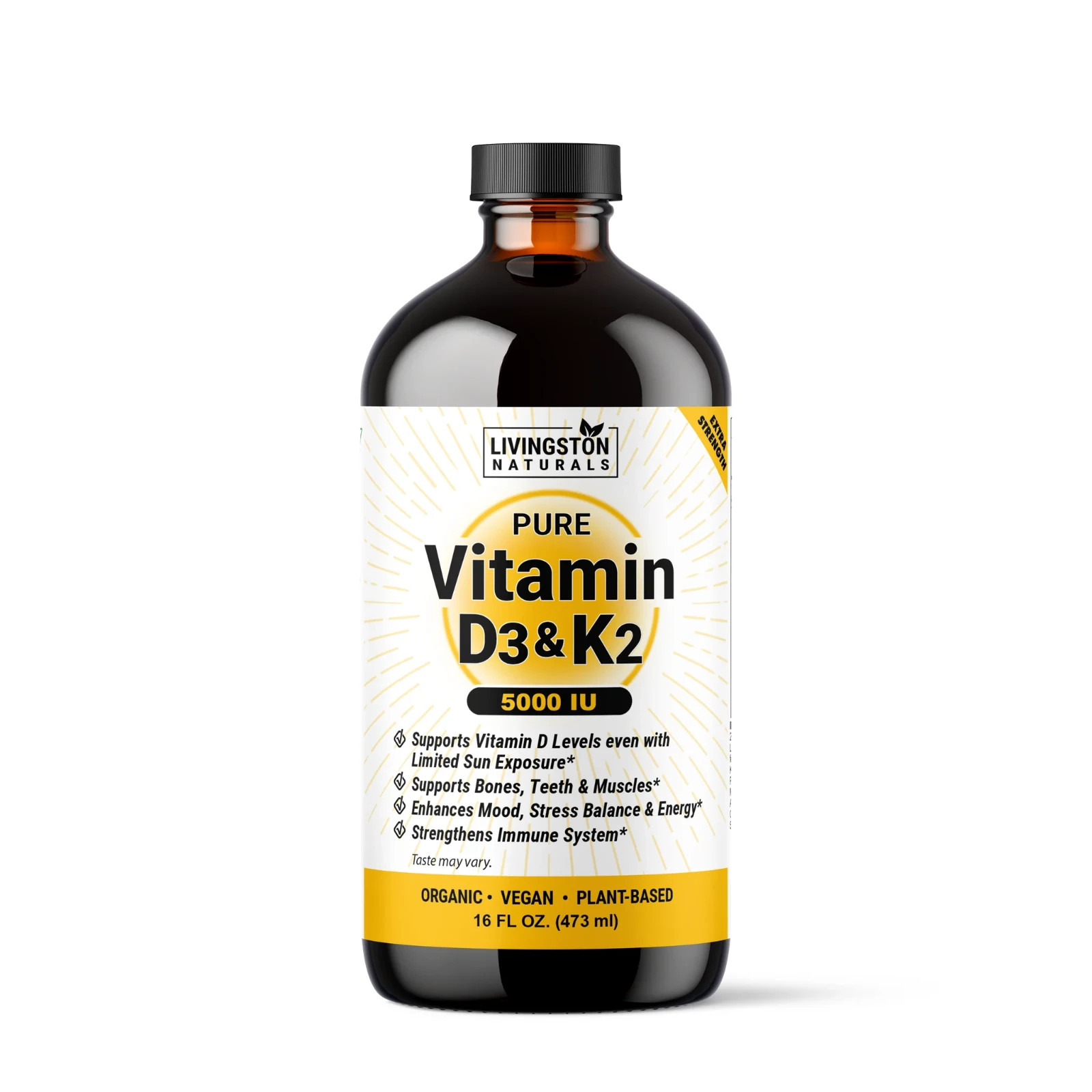 PURE VITAMIN D3 & K2 – NATURAL HERBAL LABS