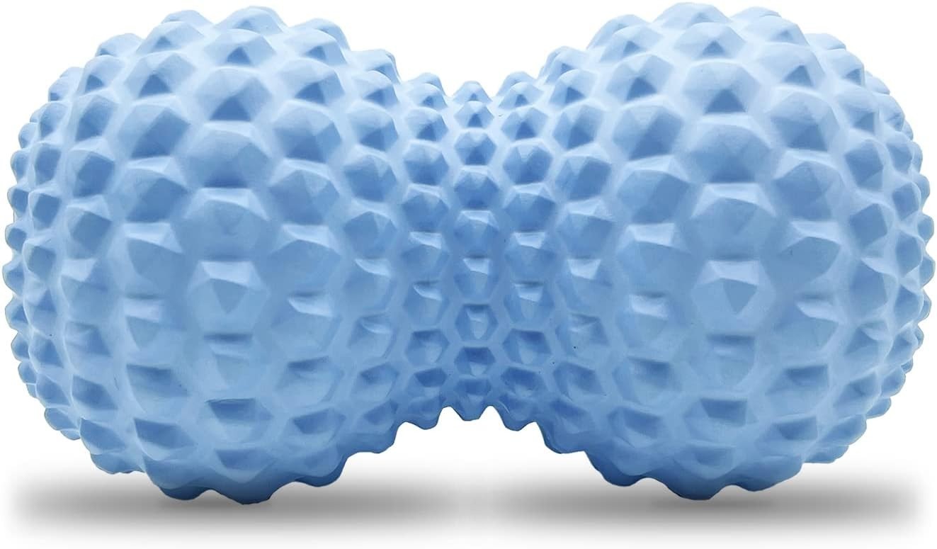 KITWILD Peanut Massage Ball, Double Lacrosse Massage Roller Ball for Deep Tissue