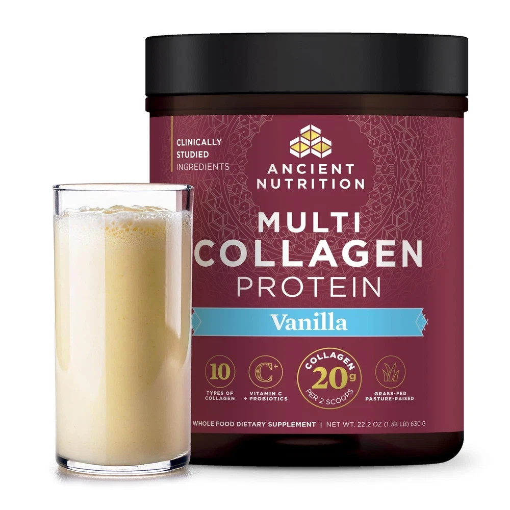 Collagen Peptides Powder 60 Servings Hydrolyzed Multi Ancient Nutrition Protein