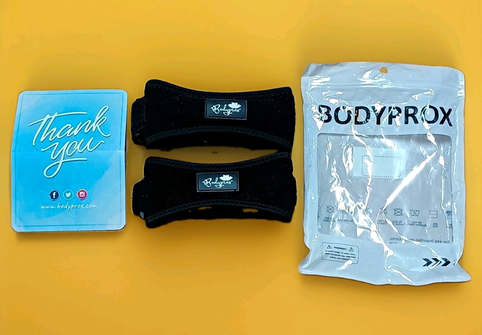 Bodyprox Patellar Knee Strap – Adjustable Support Brace for Knee Pain Relief