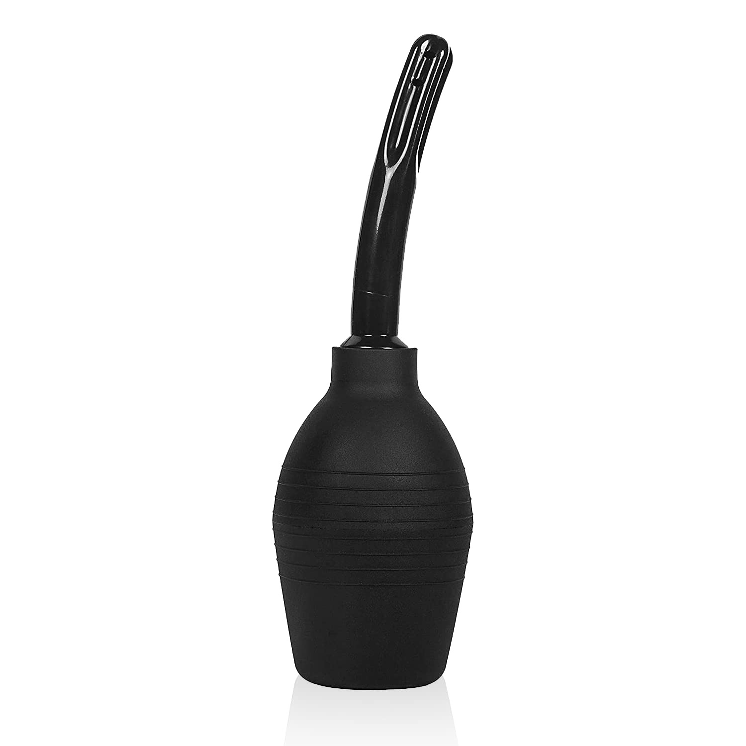 Black Enema Bulb, Men, Women, Anal Douche Cleaner, 310 ml Capacity, Hygiene