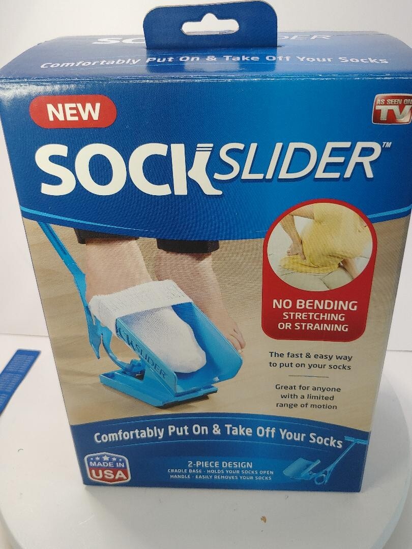 New SockSliderHelps Put Your Socks And Shoes On