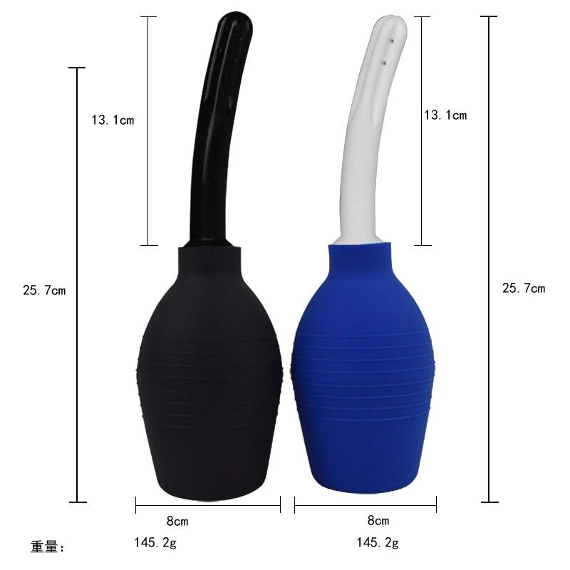 310ml Anal Vaginal Bulb Douche Colonic Irrigation Rubber Enema Bag Cleaner Kit