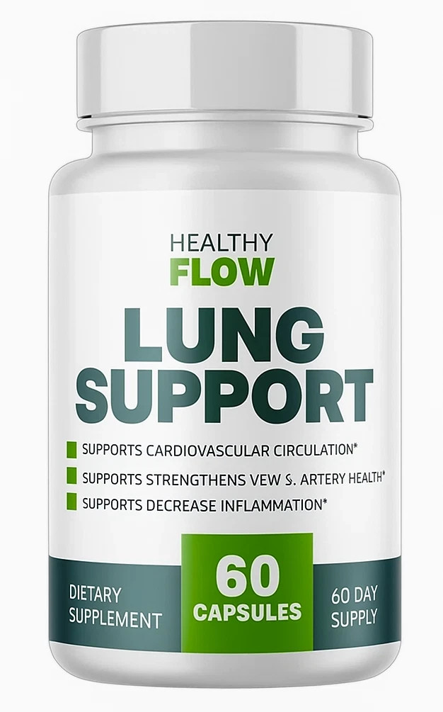 Healthy Flow Lung Support Formula – 60 Capsules