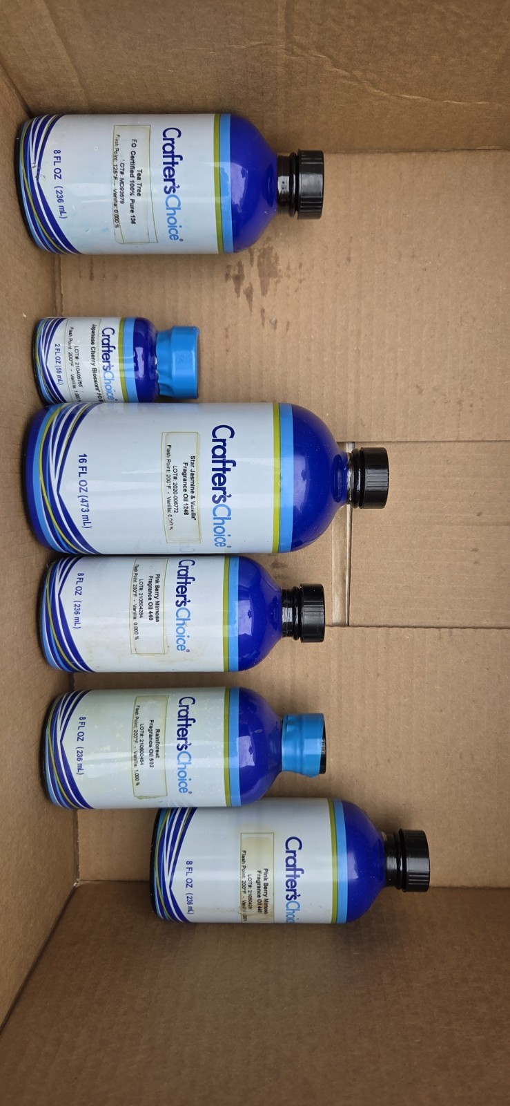 Crafter’s Choice Fragrance Oil Assortment Easy to Use