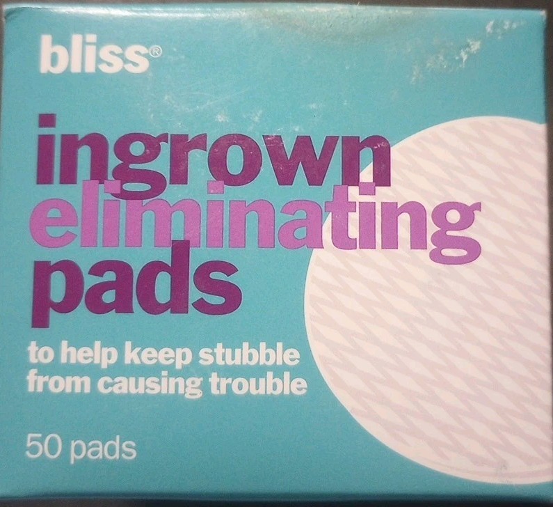 New Bliss Ingrown Eliminating Pads, 50 Pads