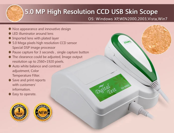 Latest 5.0 MP USB Iriscope Iris Analyzer Iridology camera w/Pro Iris Software US