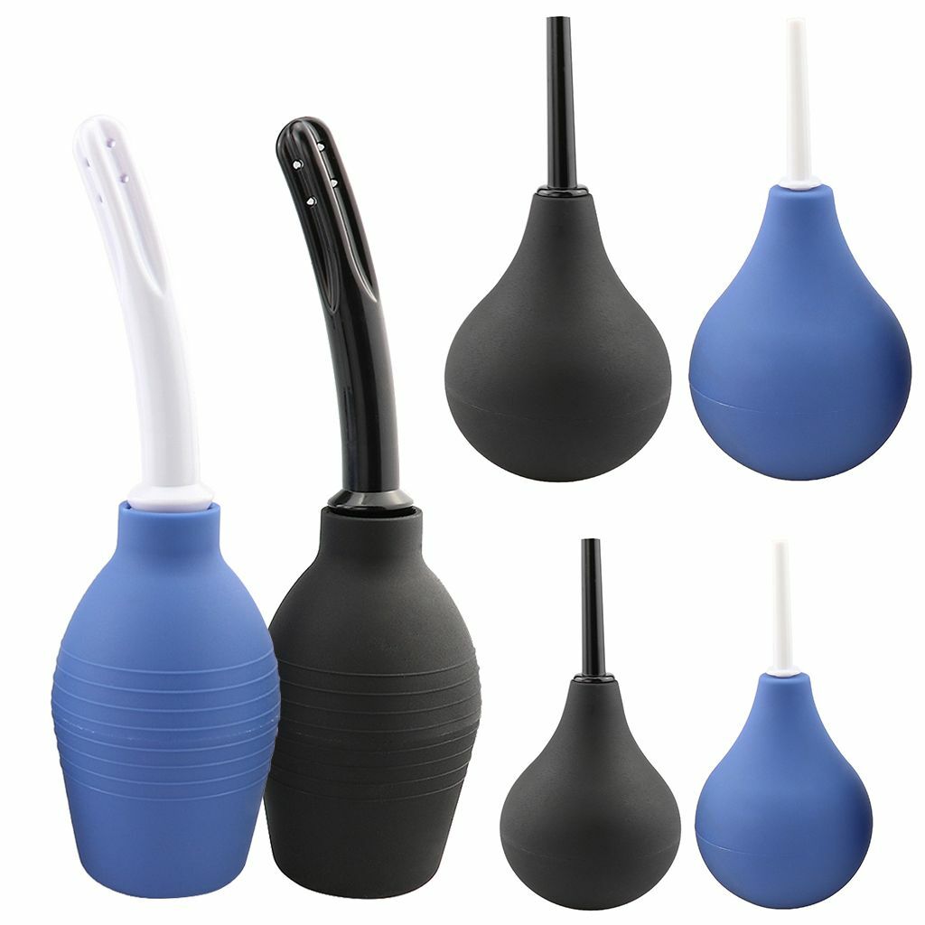 1/3pc Grade Anal / Vaginal Bulb Douche Enema Colonic Irrigation Home Cleaner Kit