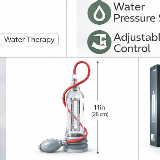 Hydro Pump Water Based Wellness Device Shower Bath Hydromax X30 Men’s Body Mate