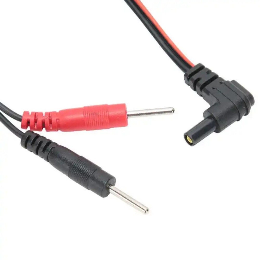 8SET Premium Replacement Lead Wires for TENS and EMS units 45″ Length Black New