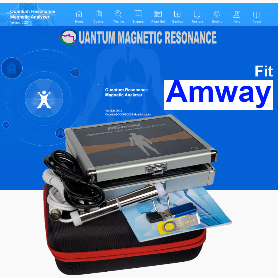 Quantum Magnetic Resonance Body Analyzer 100 Reports 2023 Standard & Fit Amway