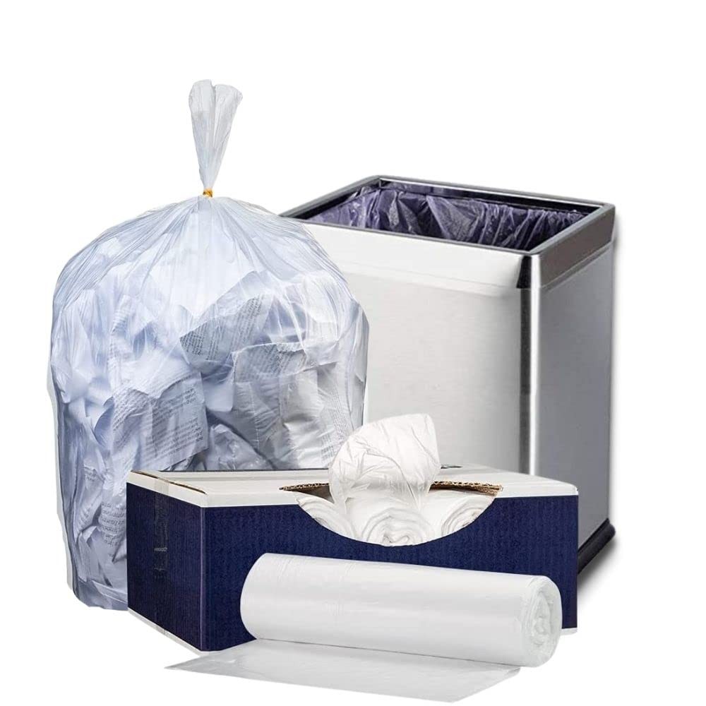 Plasticplace 12-16 Gallon Trash Bags, Clear 1 Count (Pack of 1000),