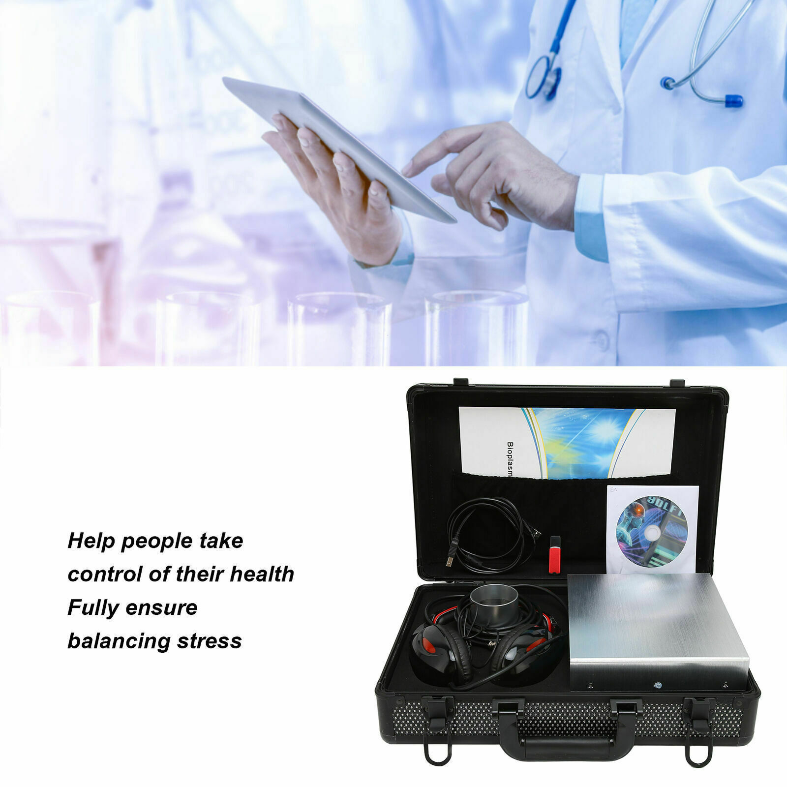 9D NLS CELL Diagnostics Sub Body Health Analyzer Diacom Quantum Bioresonance NEW
