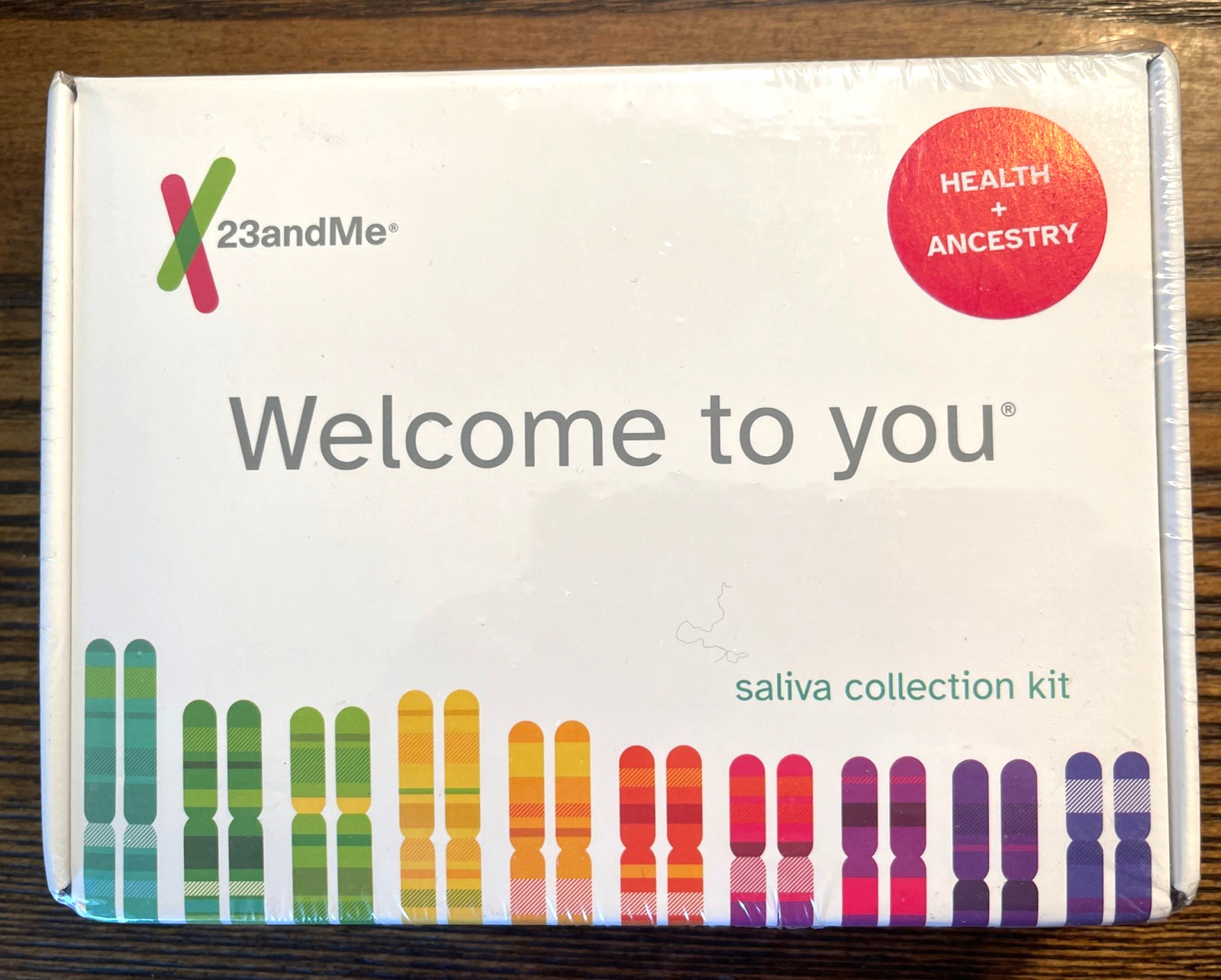 23andMe Health + Ancestry Saliva Collection Kit EXP 12/4/26 : Sealed
