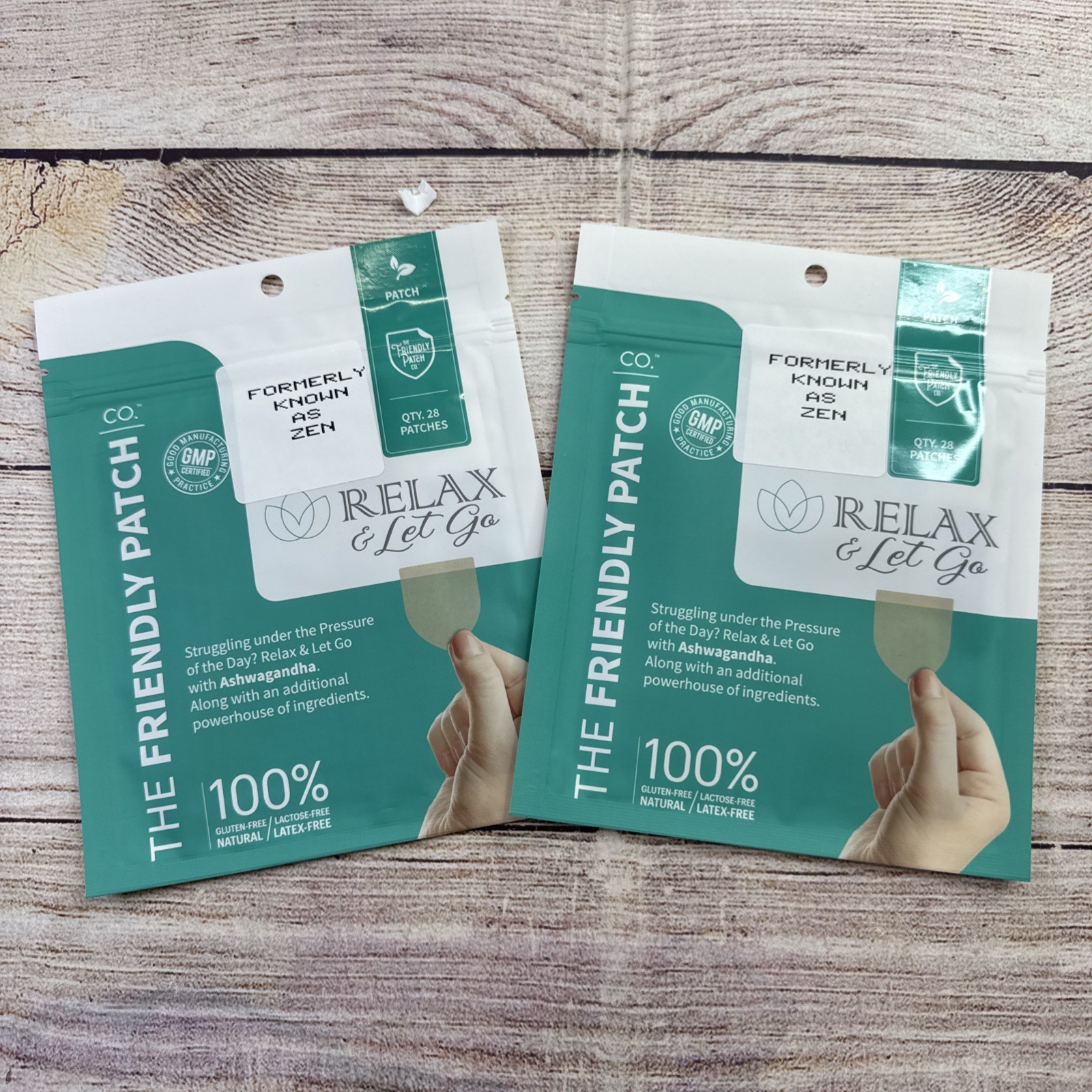 The Friendly Patch Relax & Let Go 56ct Ashwagandha Calm Patches