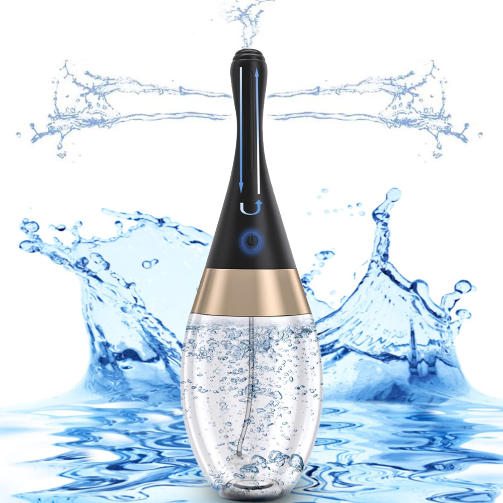 300 ml Reusable Anal Enema Bag Cleaner Anti Back-Flow Enema Douche for Men Women