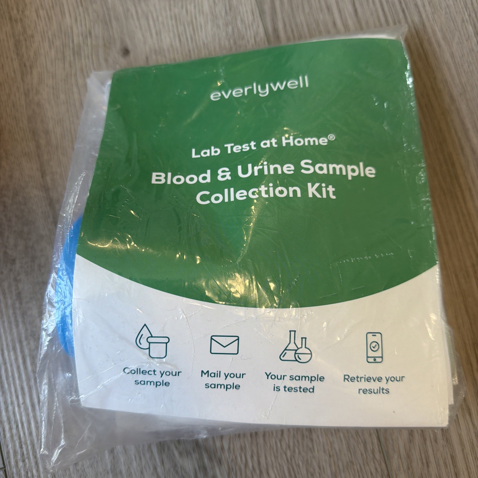 Everlywell Blood & Urine Sample Collection Kit-Lab Test at Home-New