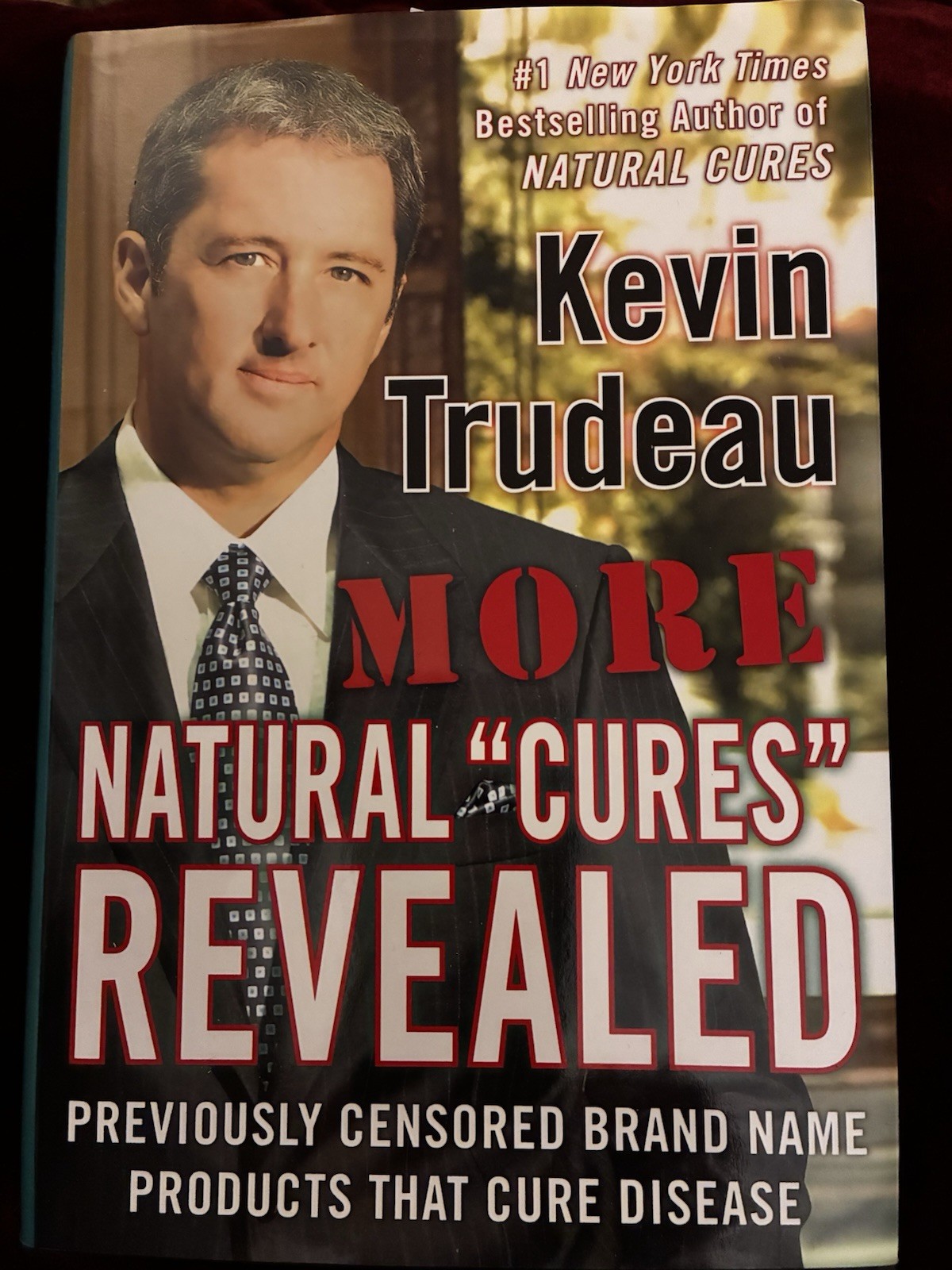 Kevin Trudeau “more Natural “Cures” Revealed NWOT List 24.95 Hard Back