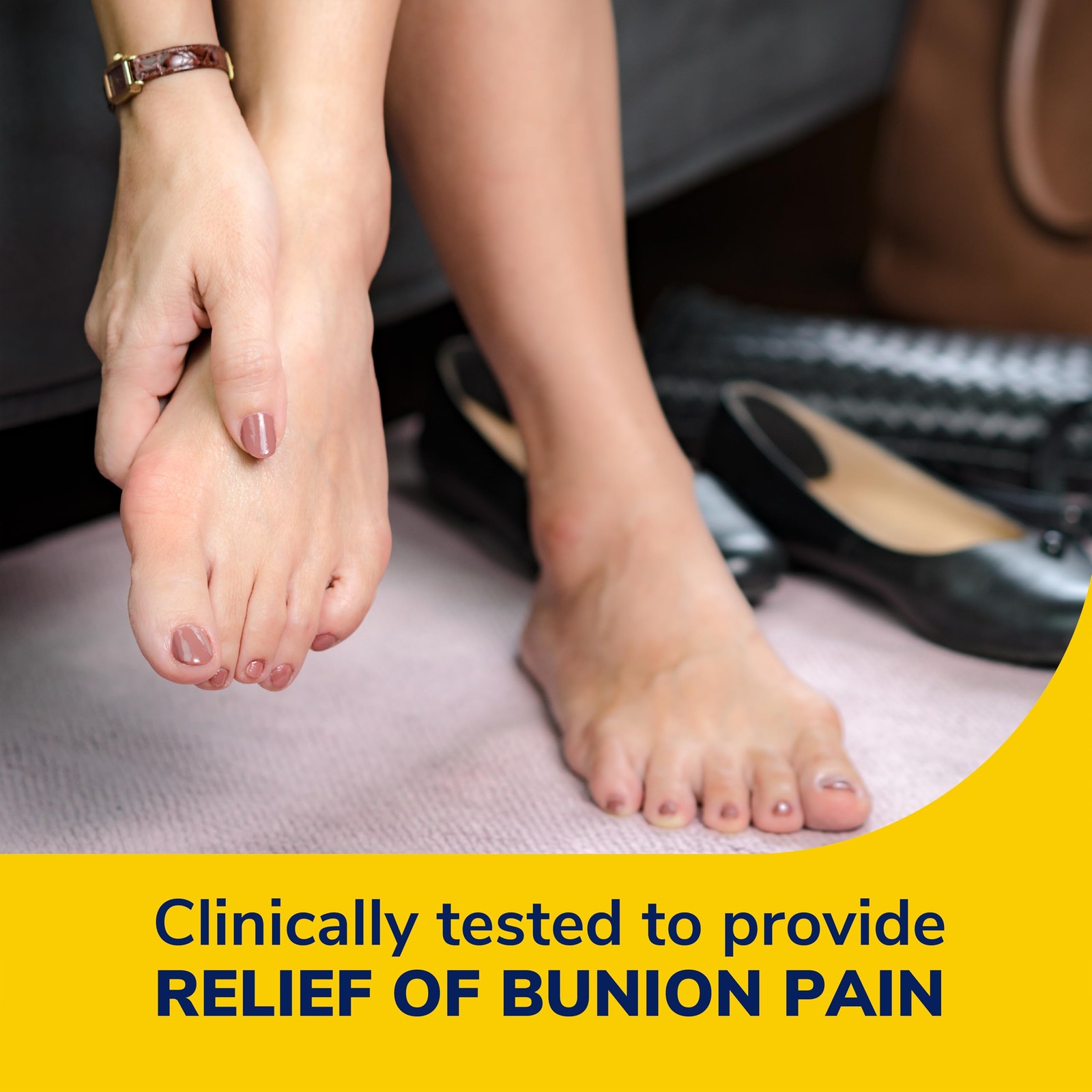 Bunion Corrector Gel Splint Big Toe Straightener Pain Relief Dr Scholls Women