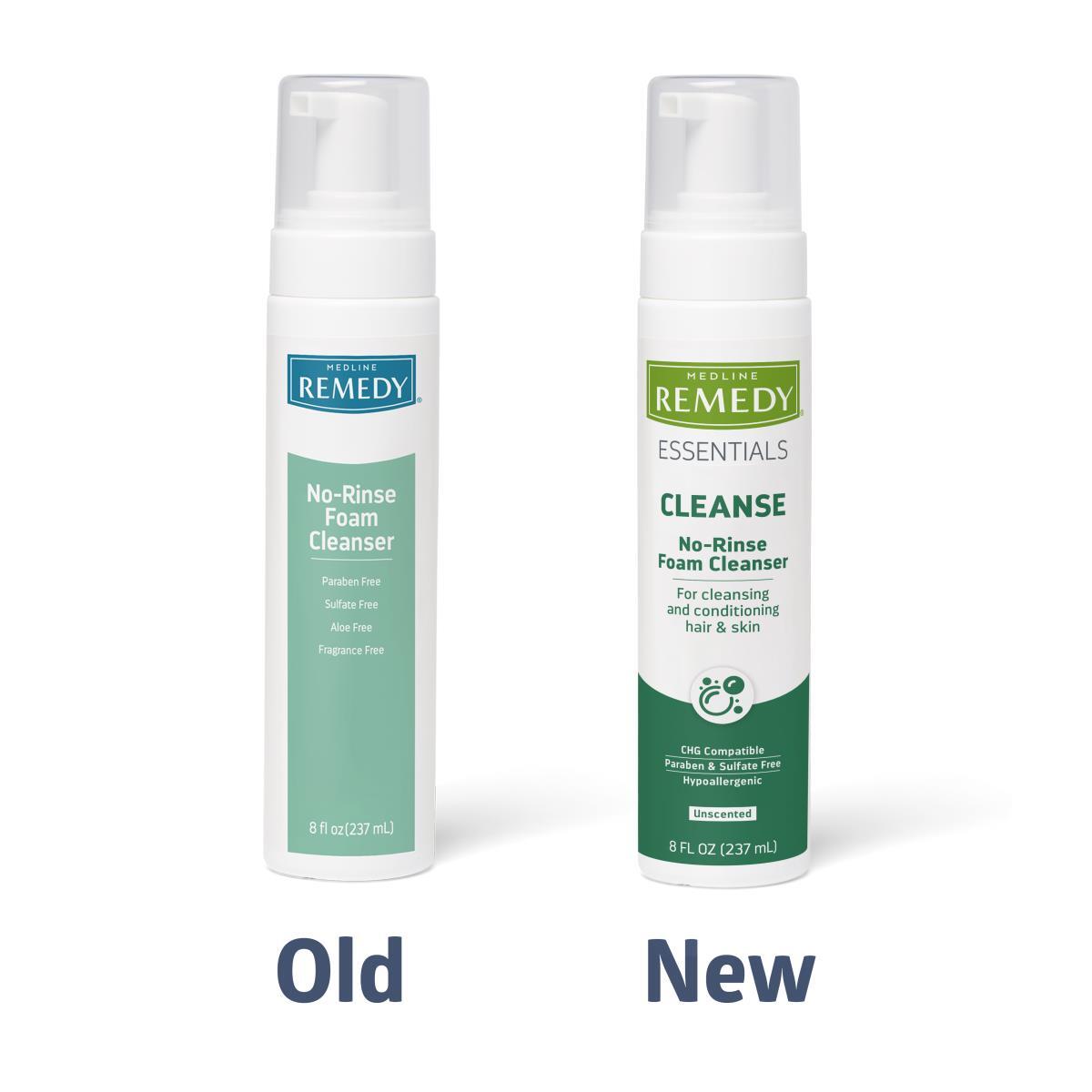 Remedy No-Rinse Cleansing Foam, 8 oz , Case