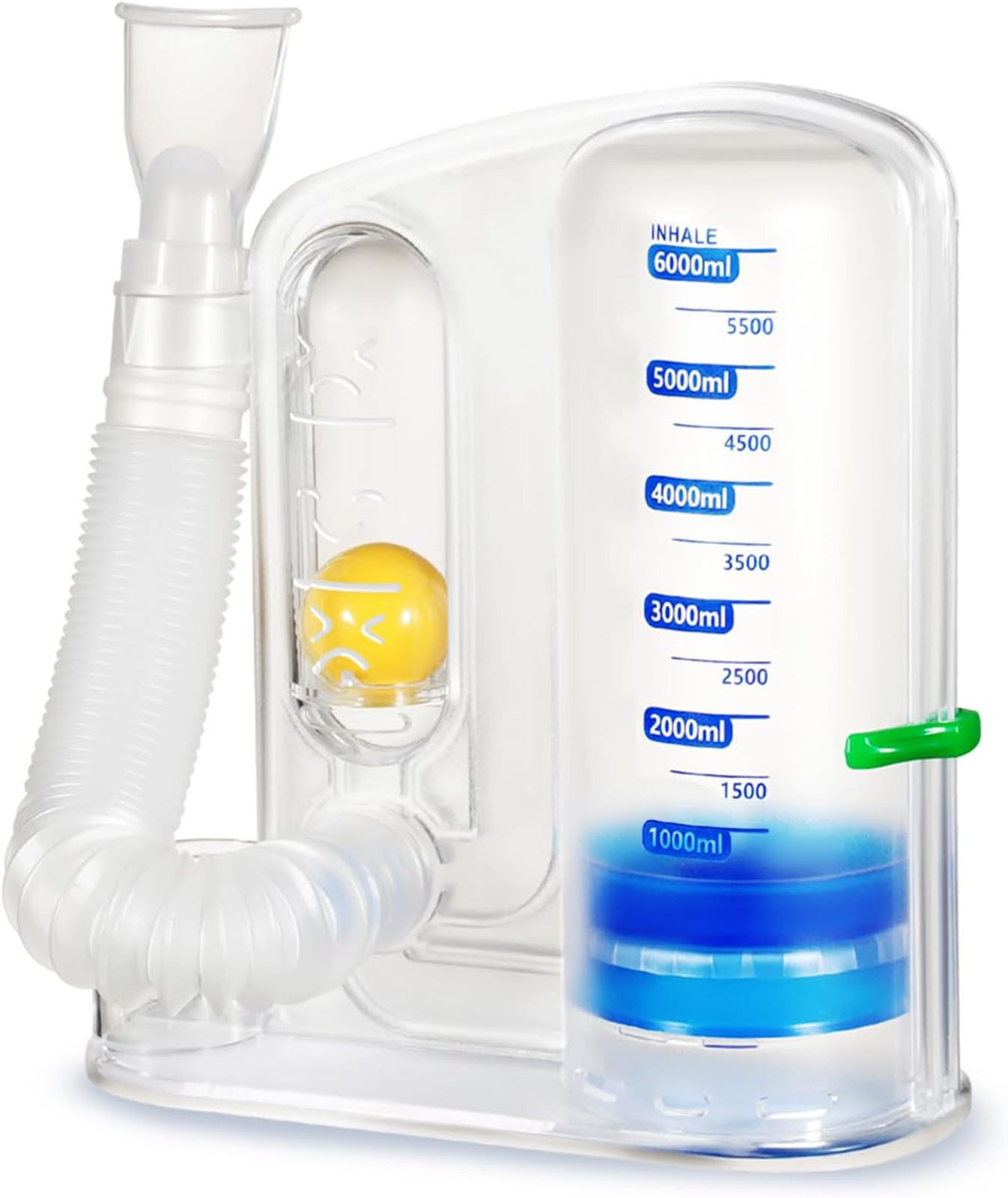 Breathing Exercise Device for Lungs Deep Breathing Trainer Medical Grade PC