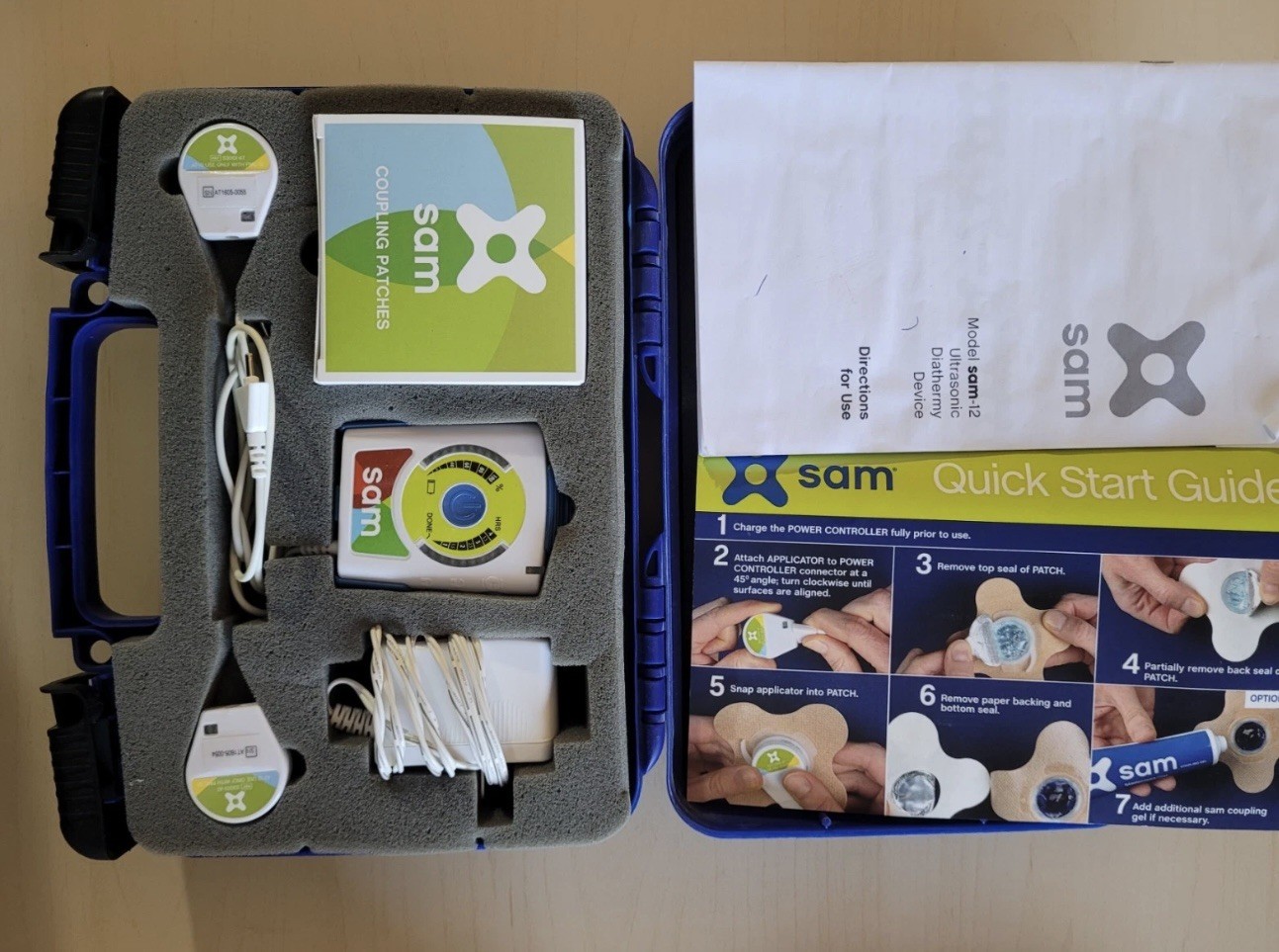 SAM Sport Ultrasound Therapy With Ultrasound gel Brand New