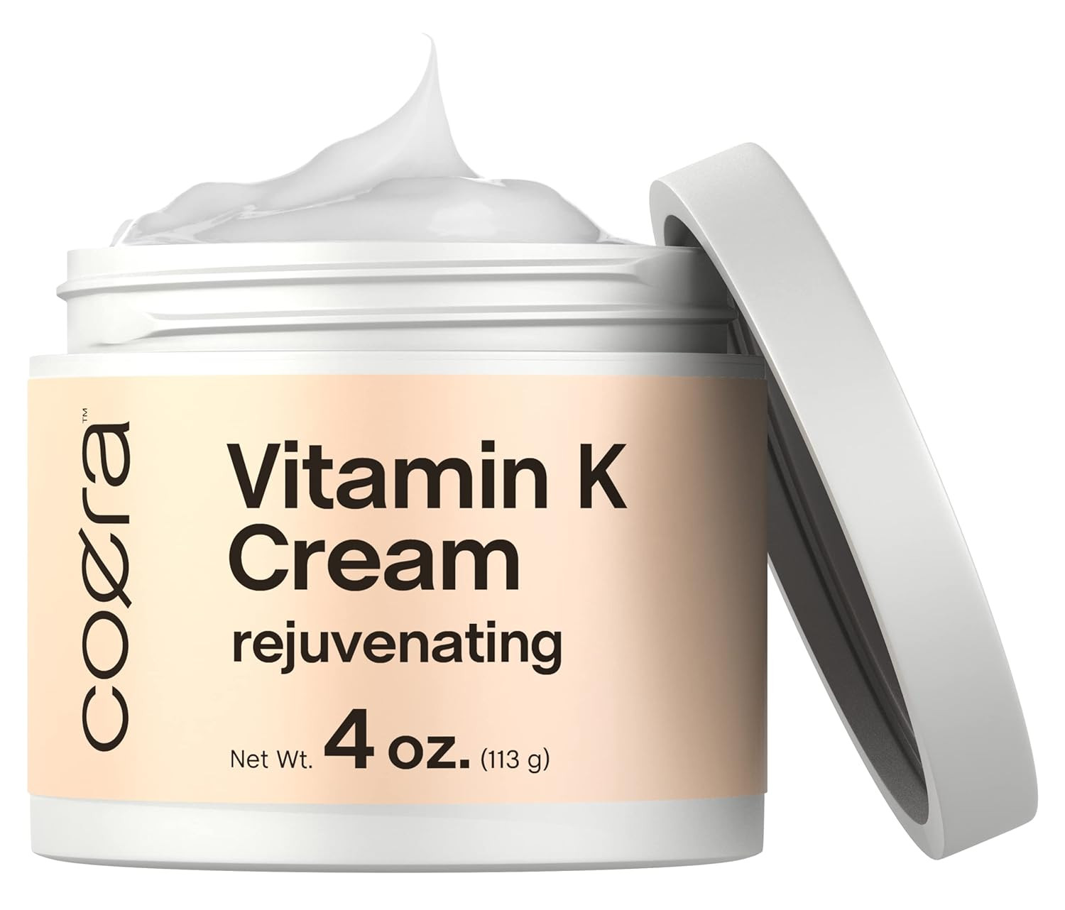 Crema de vitamina K 4 oz fórmula premium para moretones ojeras y venas faciales