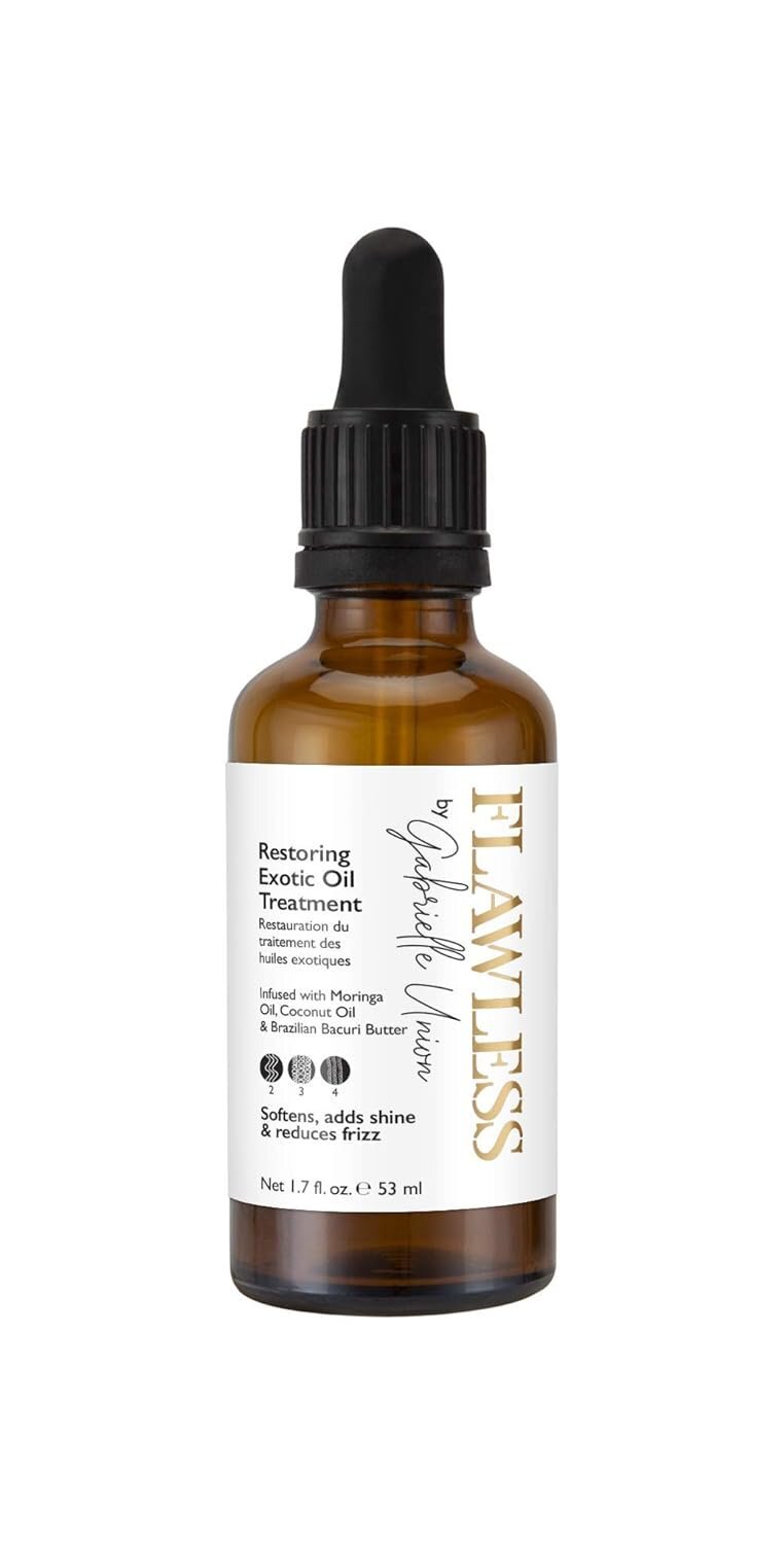 Flawless by Gabrielle Union Restoring Exotic Oil Treatment for Natural Coily…