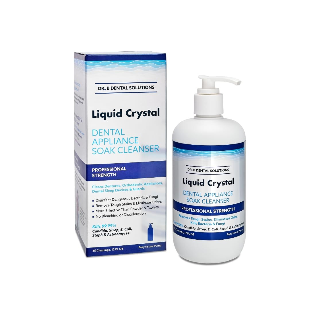 Dr. B Dental Solutions Liquid Crystal Cleanser (Pack of 1), White