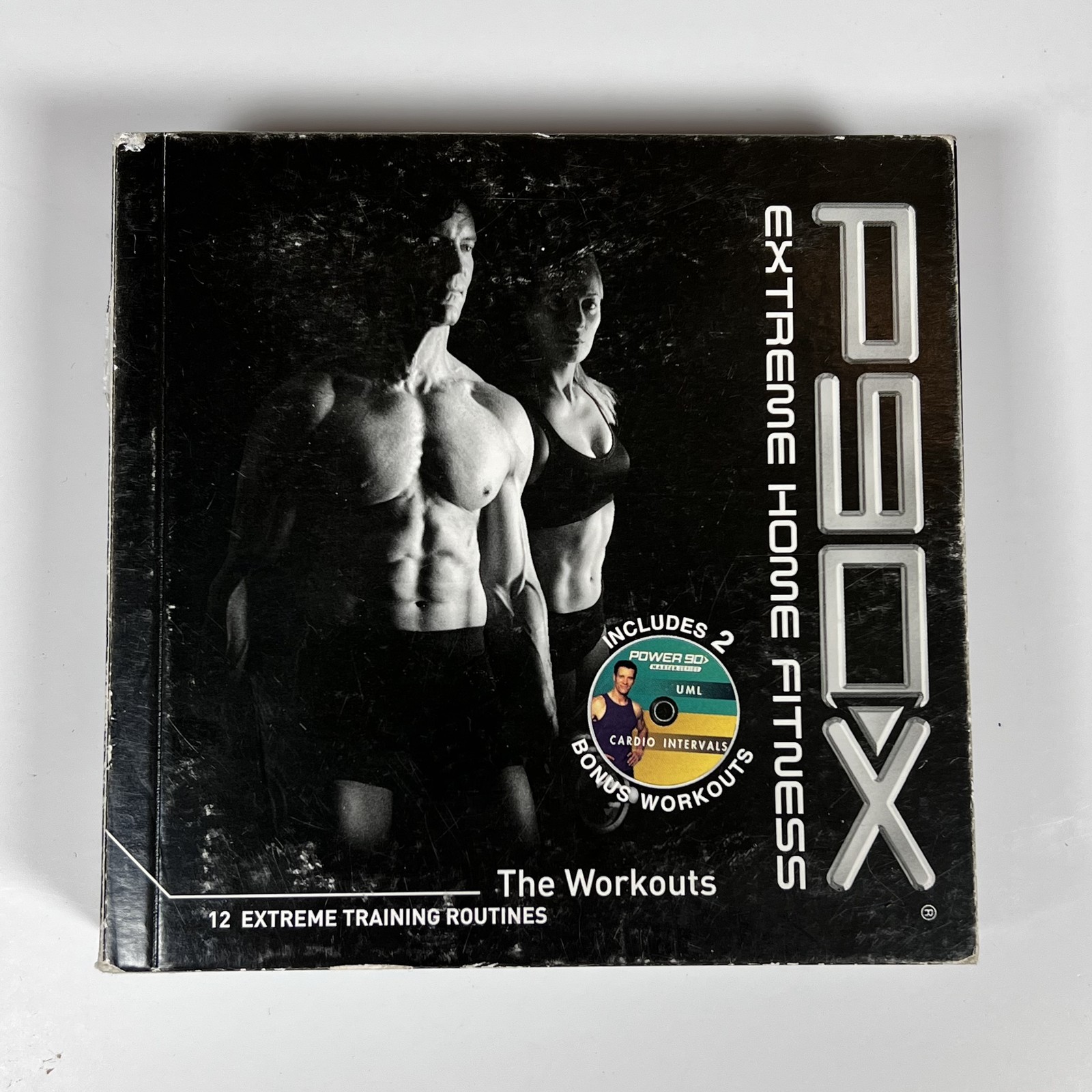 P90X Extreme Home Fitness The Workouts 12 DVD Set + 2 Power 90 Bonus Routines