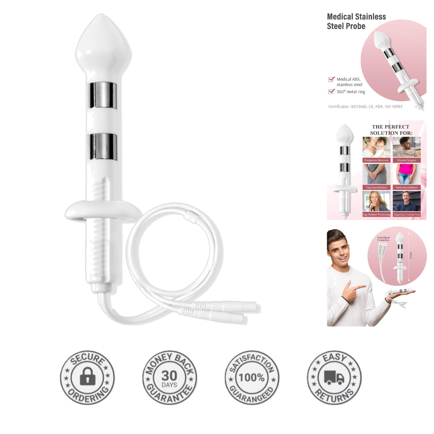 Portable Kegel Toner Probe – Lightweight & Easy to Use for Pelvic Floor Training