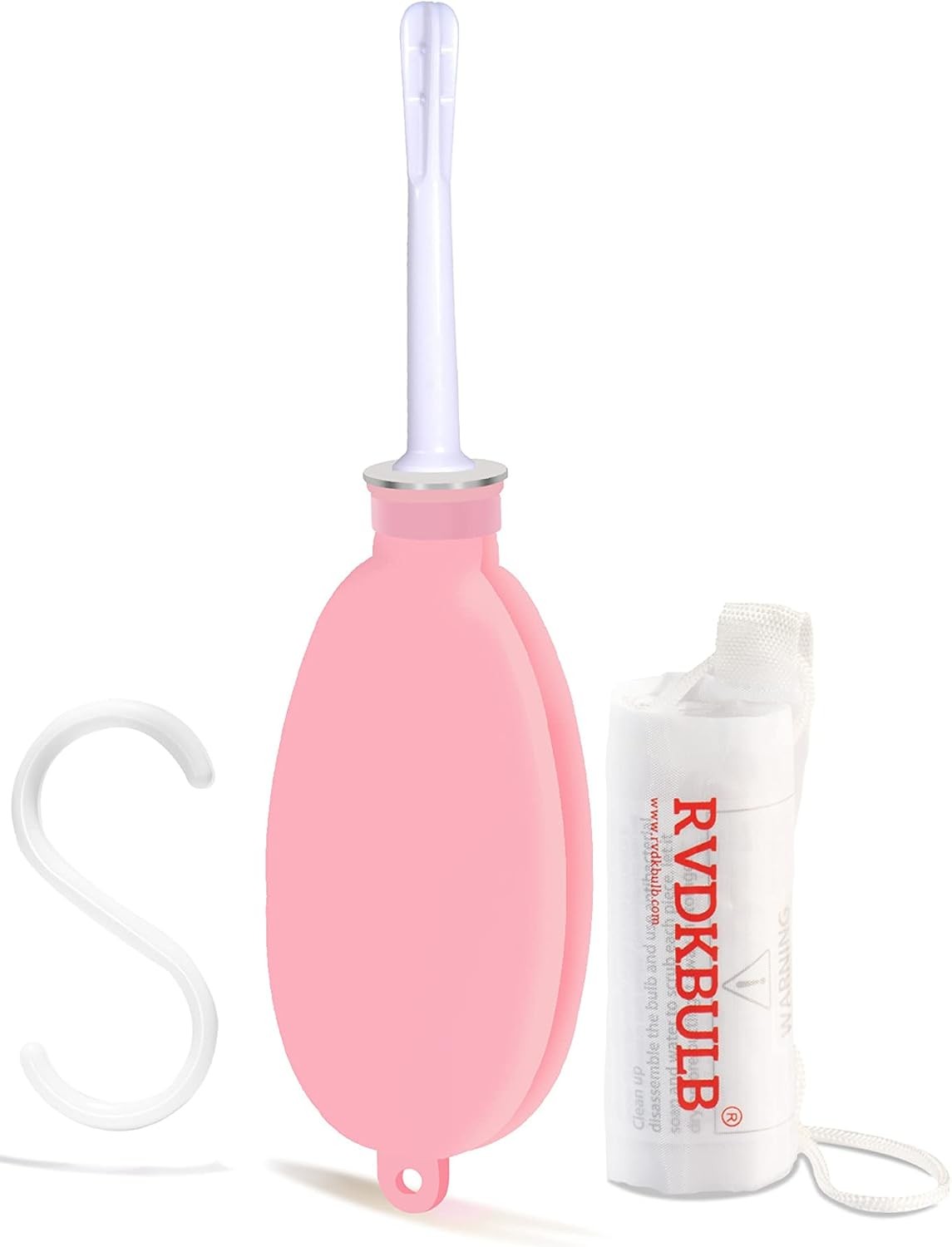 Reusable Silicone Travel Douche Bag – Vaginal Douche for Women, Pocket Size, 24