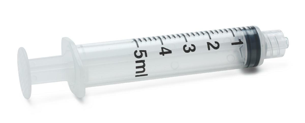 5ml Luer Lock Syringe with Blunt Needle Tip – 14ga. x 1.5inch ** USA Seller **