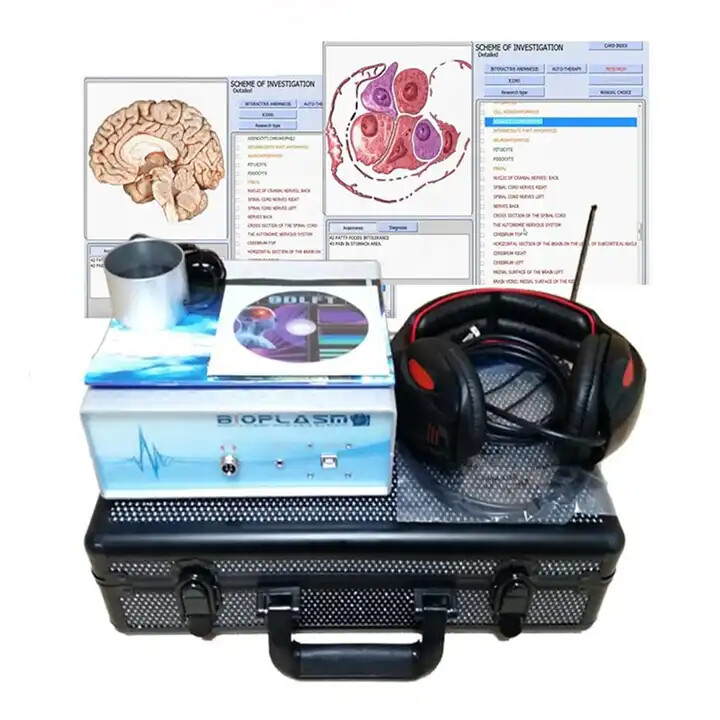 9D-NLS Quantum Resonance Magnetic Bio Diagnostic Scanner Body Health Analyzer US