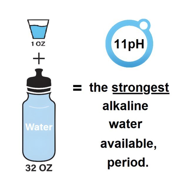 pHenomenal Alkaline Water Concentrate, 1 Gal. Tasteless, Makes 11pH Water W/Pump