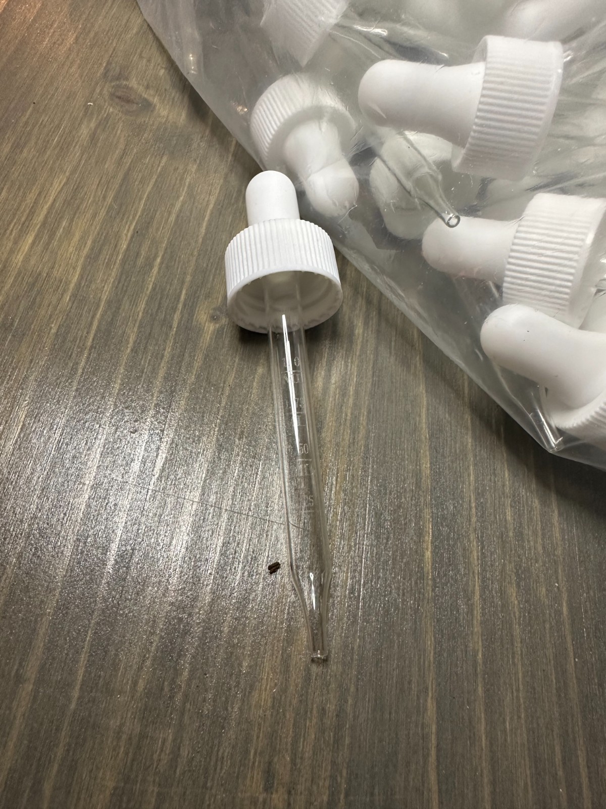 Calibrated Straight Tip 1 oz Glass Dropper for 30 ml Bottles – Set of 1000