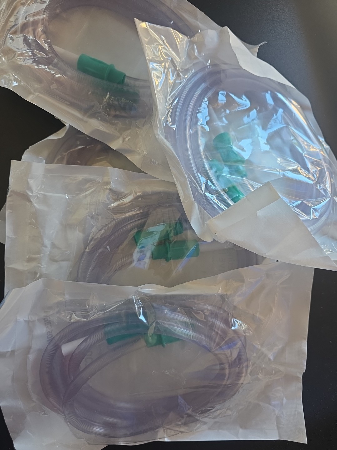 5 Pack Sterile Non-Conductive Suction Tubing