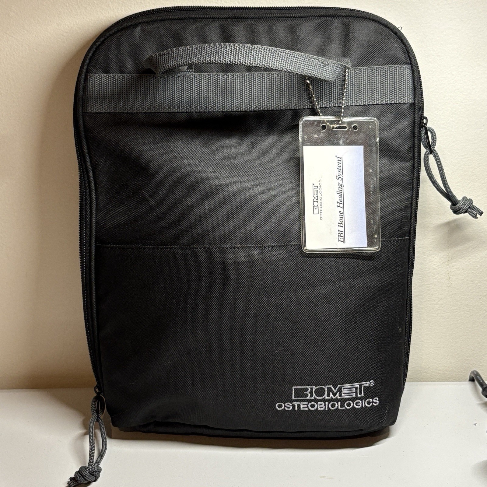 Biomet EBI Bone Healing System Carrying Bag Travel Case with Manuals