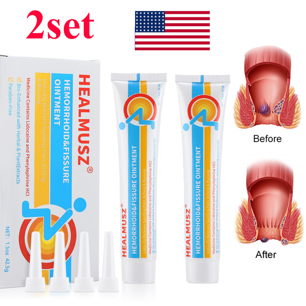 HEALMUSZ Natural Herbal Hemorrhoid Cream,Analysis Internal & External Pile Cream