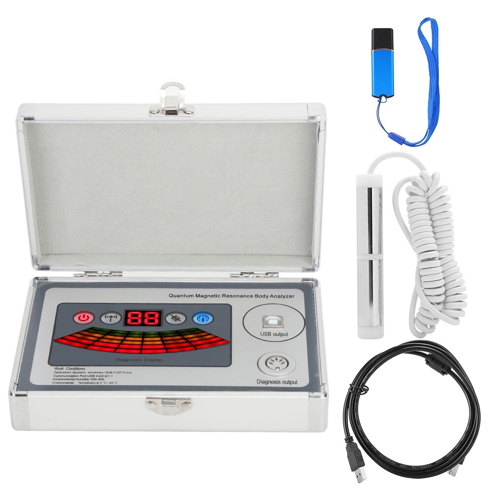 Home Use Newest Version Quantum Magnetic Resonance Body Analyzer English&Spanish