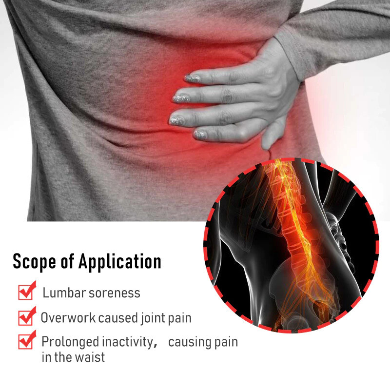 12pcs Lumbar Spine Stickers Arthritis Moxibustion Medical Plaster for pain