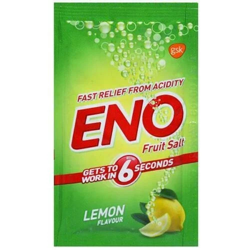 Eno Lemon Powder Quick Relief in stomach acidity in just 6 seconds 5 gm