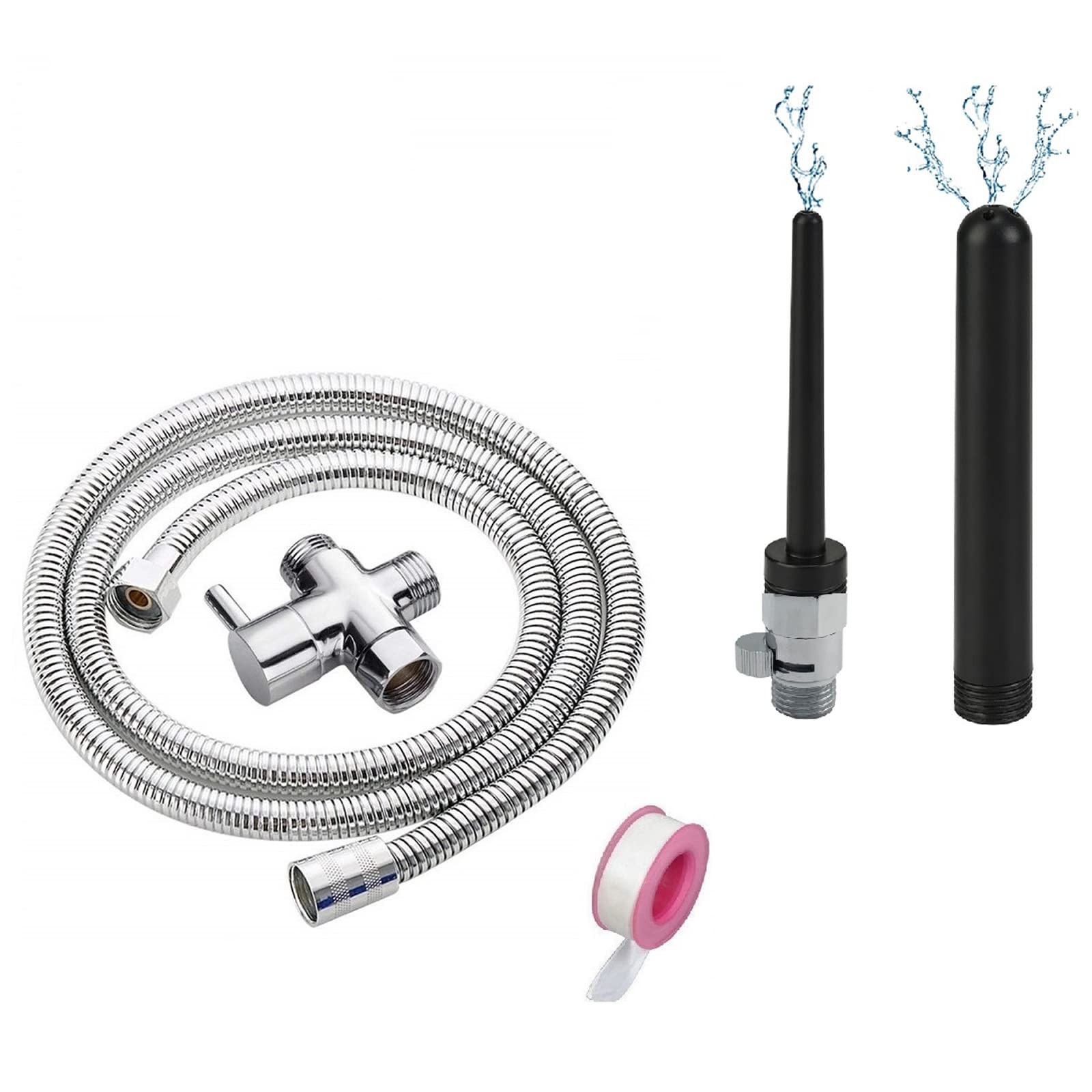 Shower Enema System,Douche Colonic Cleanse Kit,Bathroom Handheld 79inch