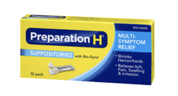 2 Boxes of each 12 PREPARATION – H SUPPOSITORIES With Bio-Dyne Multi-Symptom
