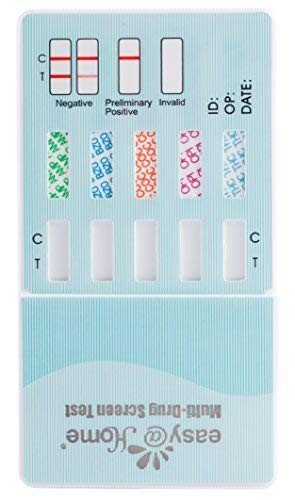 Drug Test Kit 12 Pack Multi Screen Home Testing Urine Easy@Home EDOAP-754 Kits