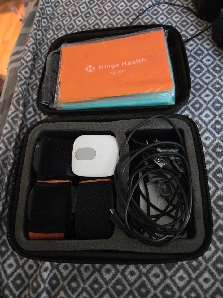 Hinge Health Exercise Therapy Kit For Back Pain With Tablet New In Case. T12