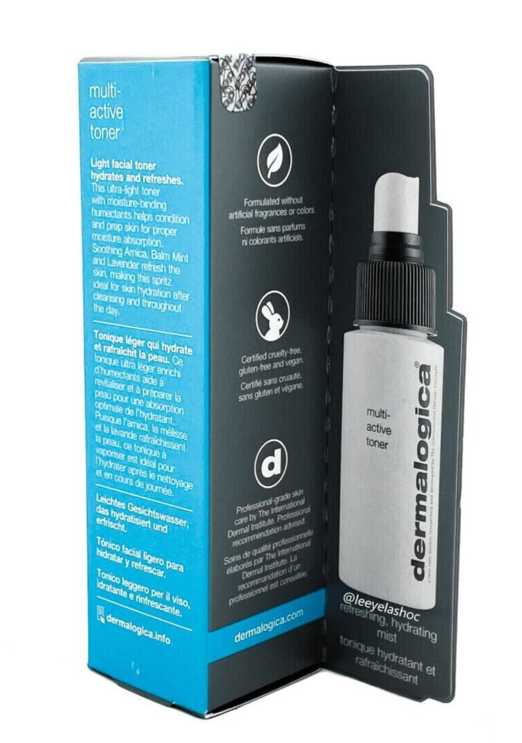 Dermalogica Multi-Active Toner Travel Size (1.7 fl.oz/50 ml) [2-Pack]