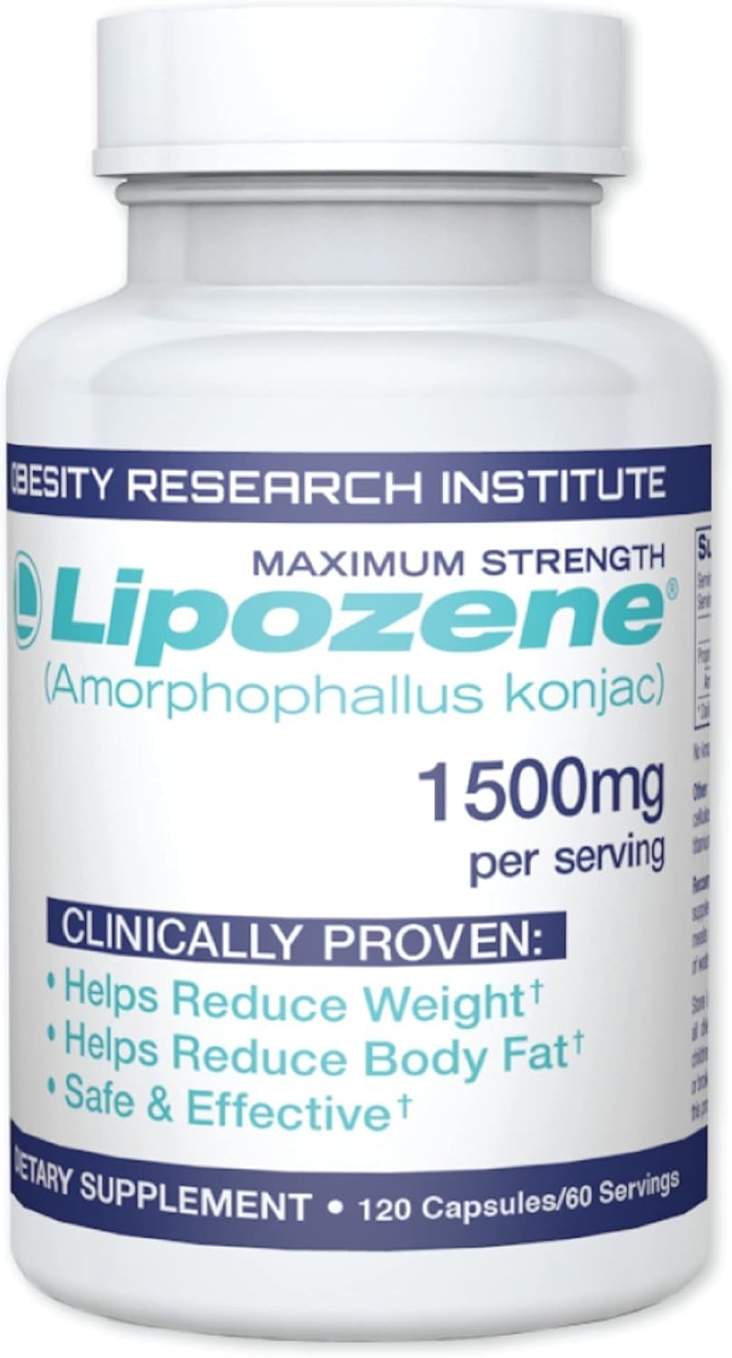 Weight Management Support – Lipozene Mega 120 Capsules Appetite Suppressant